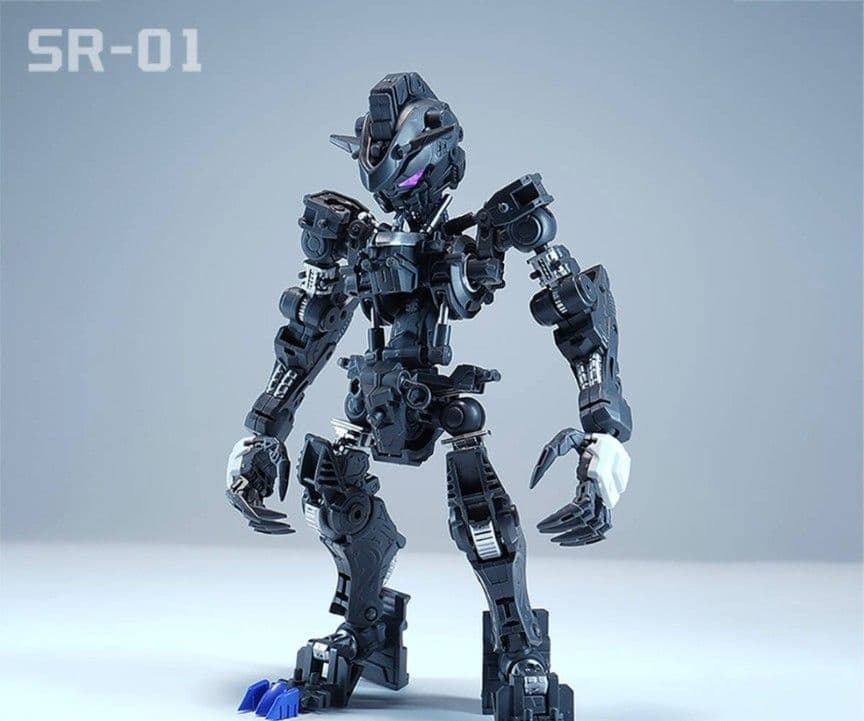 海外製】バエル バルバトス似 形態切替可 MGSD相当 発光 組立式