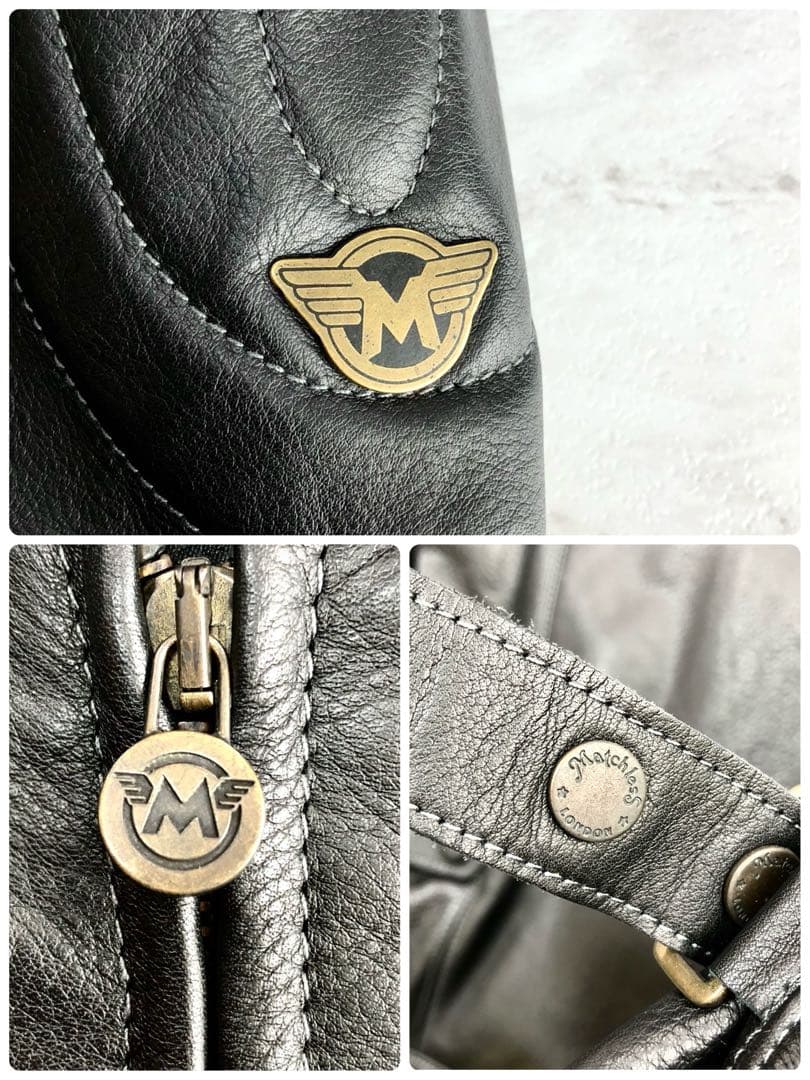 未使用級】 MATCHLESS JHONNY JACKET ライダース L - メルカリ