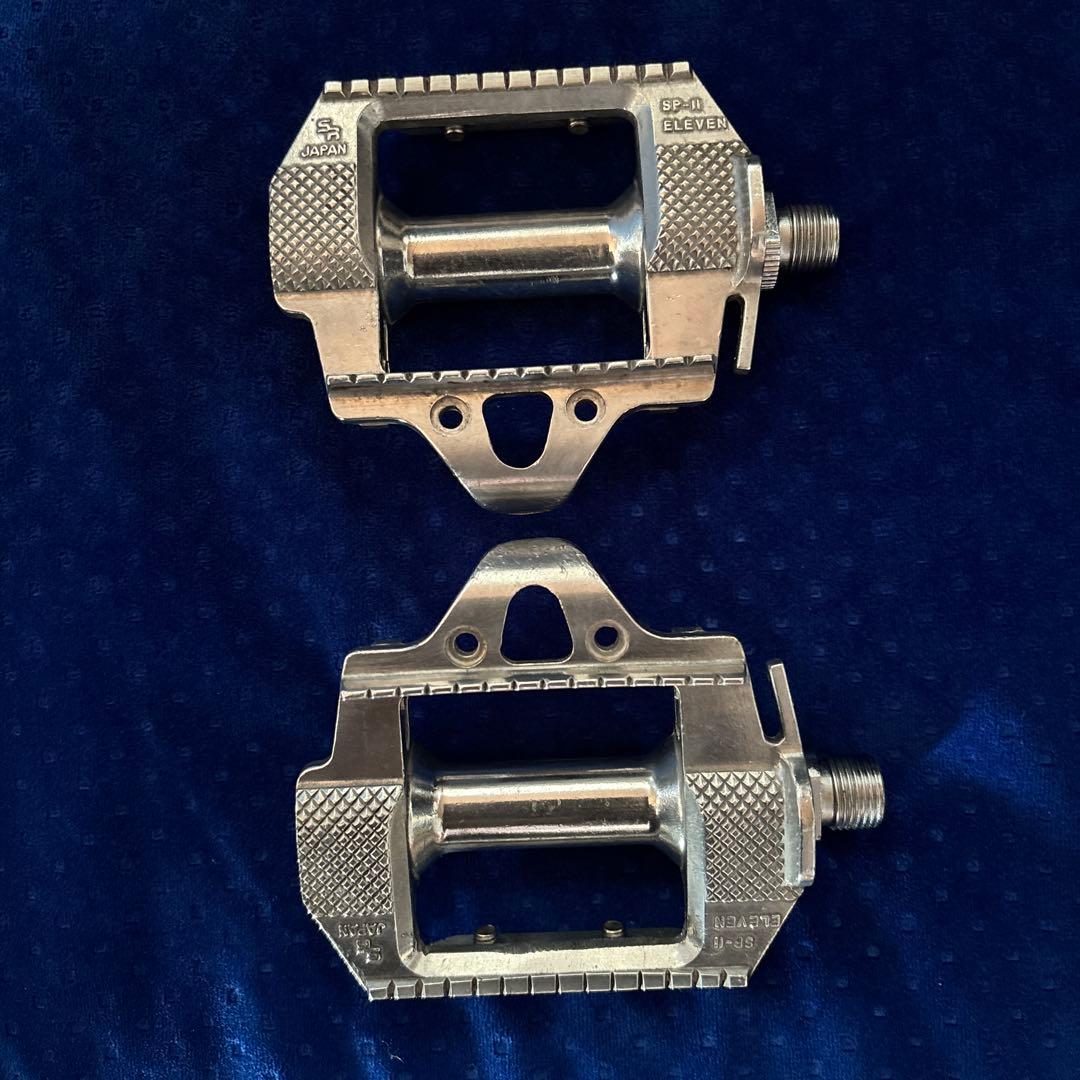 自転車ペダル栄輪業プラットフォームタイプ GORIX ペダル 自転車 フラットペダル クロスバイク 反射板 幅広