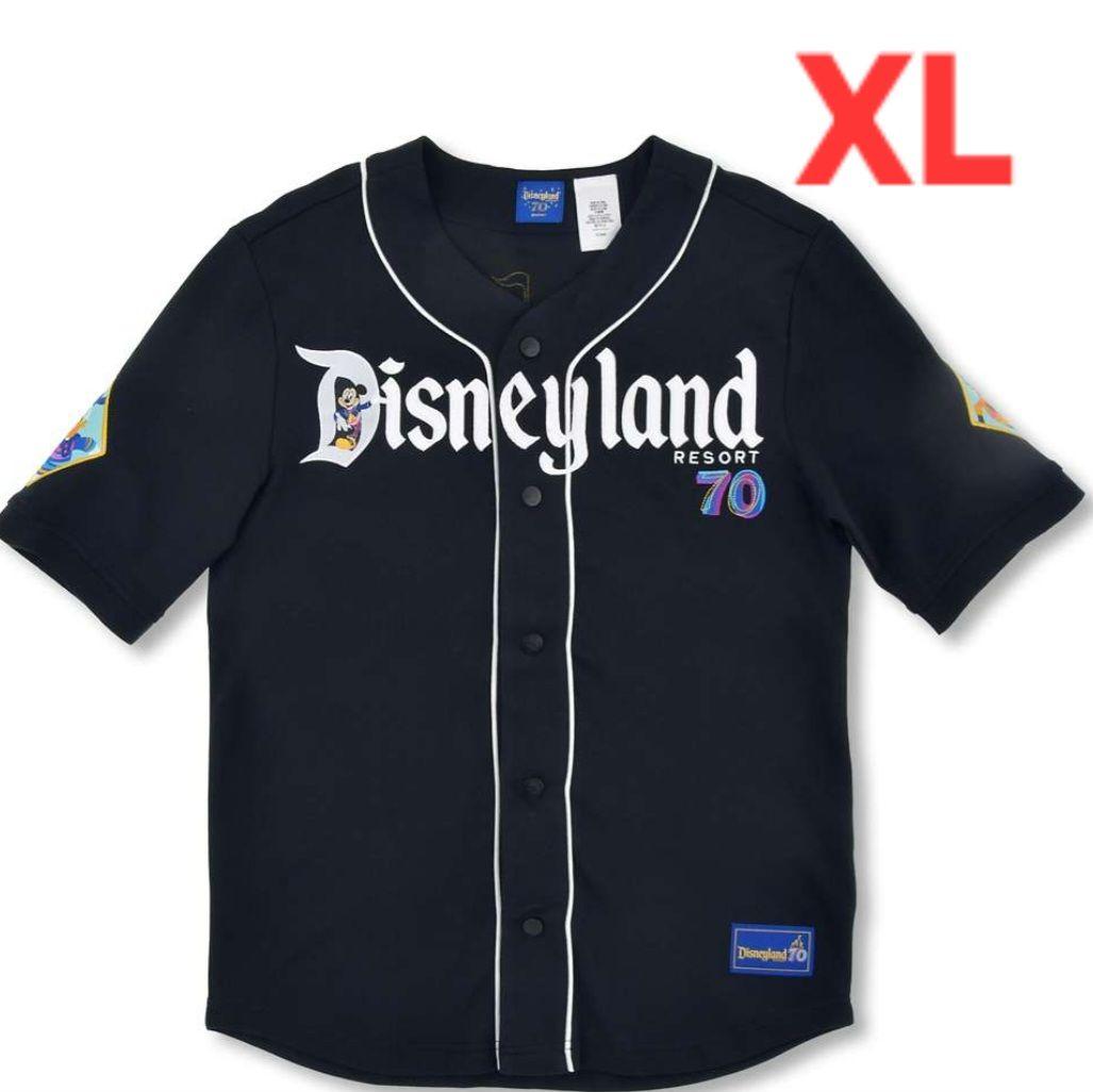 XL】ディズニーランド ベースボールシャツ カリフォルニアディズニー