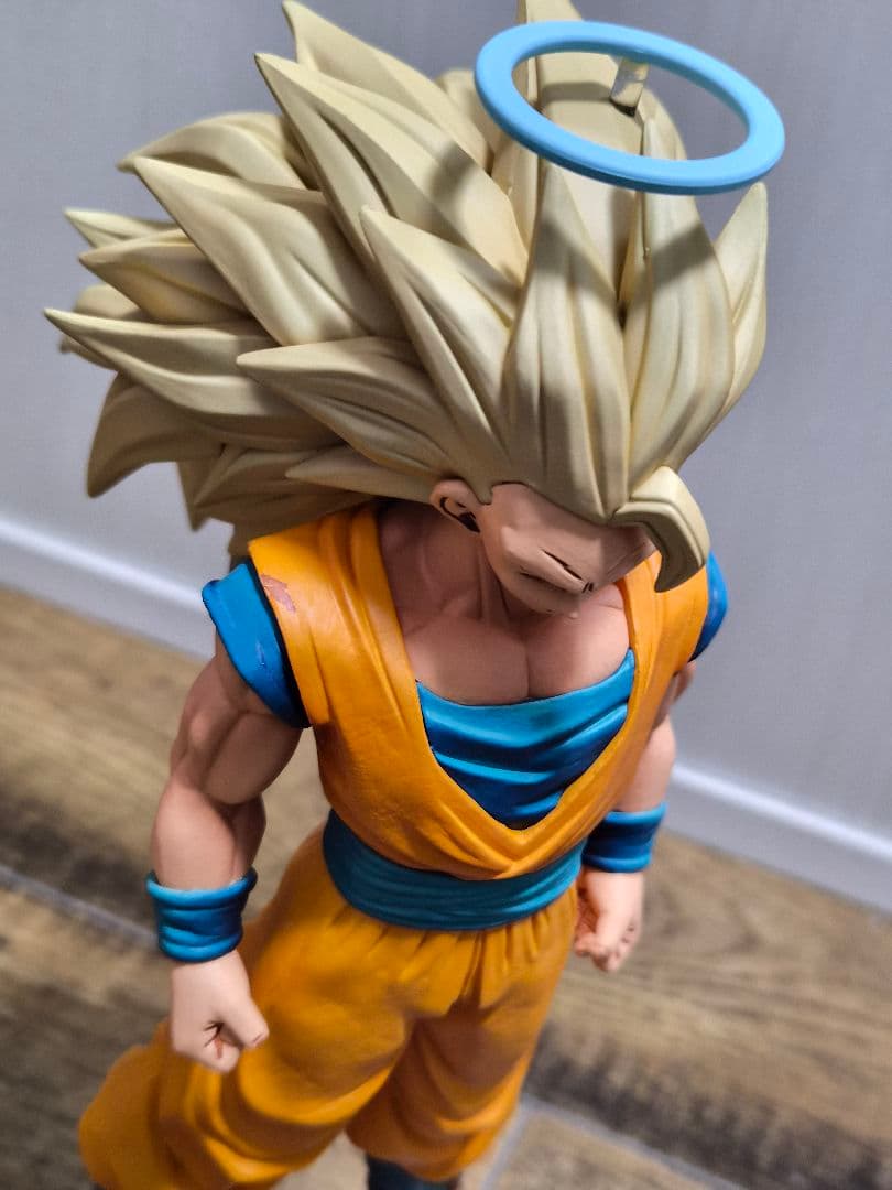 リペイント BLOOD OF SAIYANS 超サイヤ人3 孫悟空 フィギュア