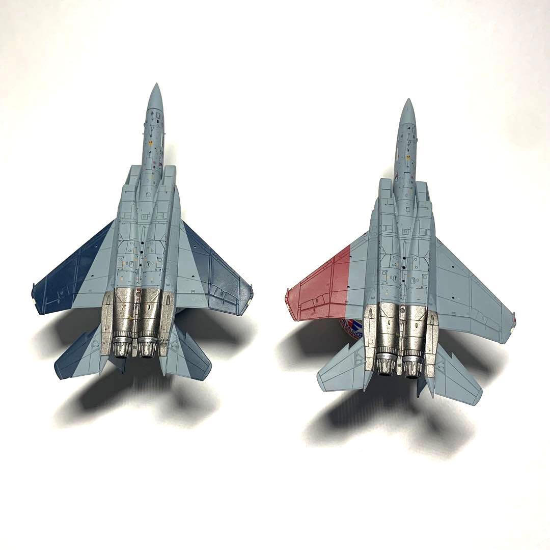 技mix エースコンバットF-15C 2機　発光ユニットあり　予備ボタン電池付き