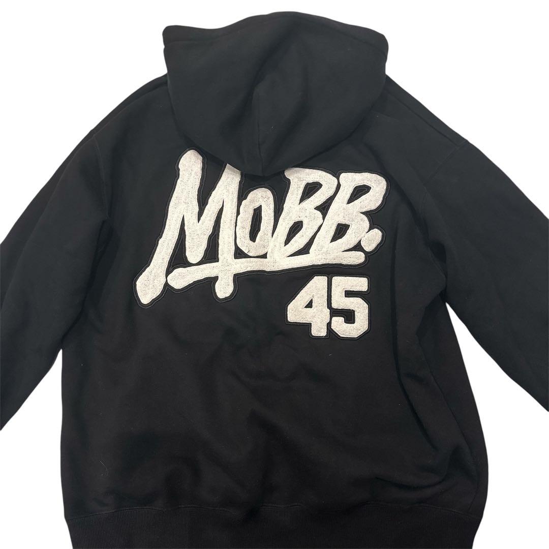 MOBB mobb モブ パーカー ブラック - メルカリ
