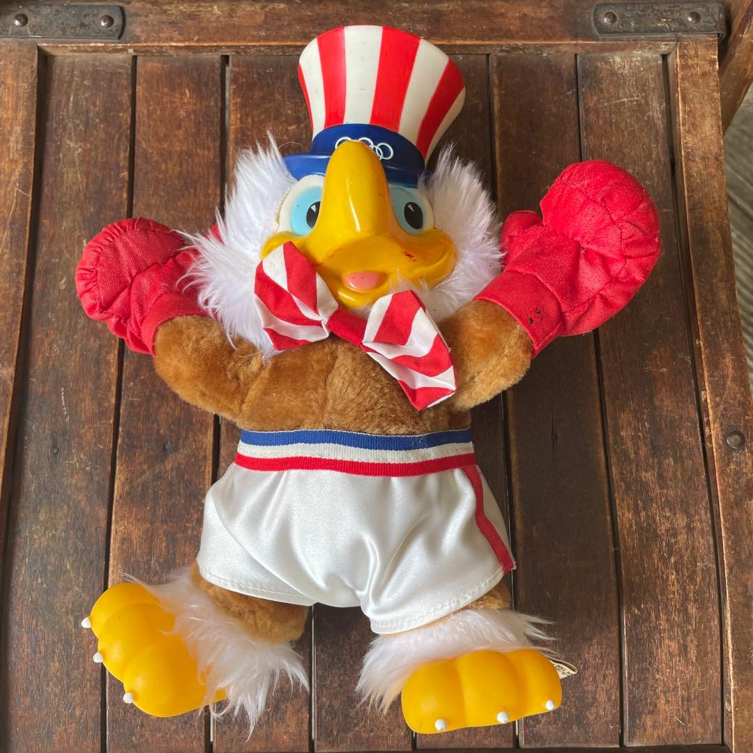 希少品！80's イーグルサム ロサンゼルス五輪マスコット人形