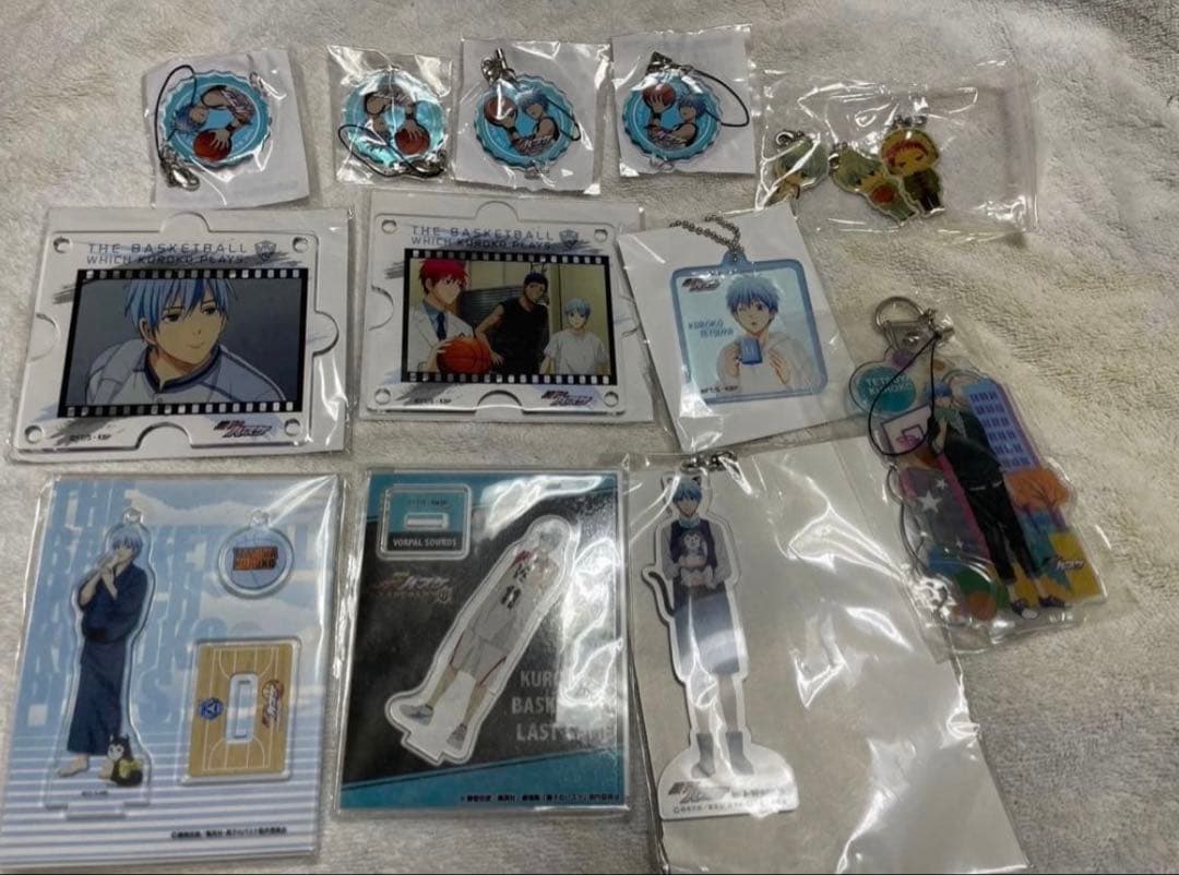 黒子のバスケキャラクター缶バッジセット