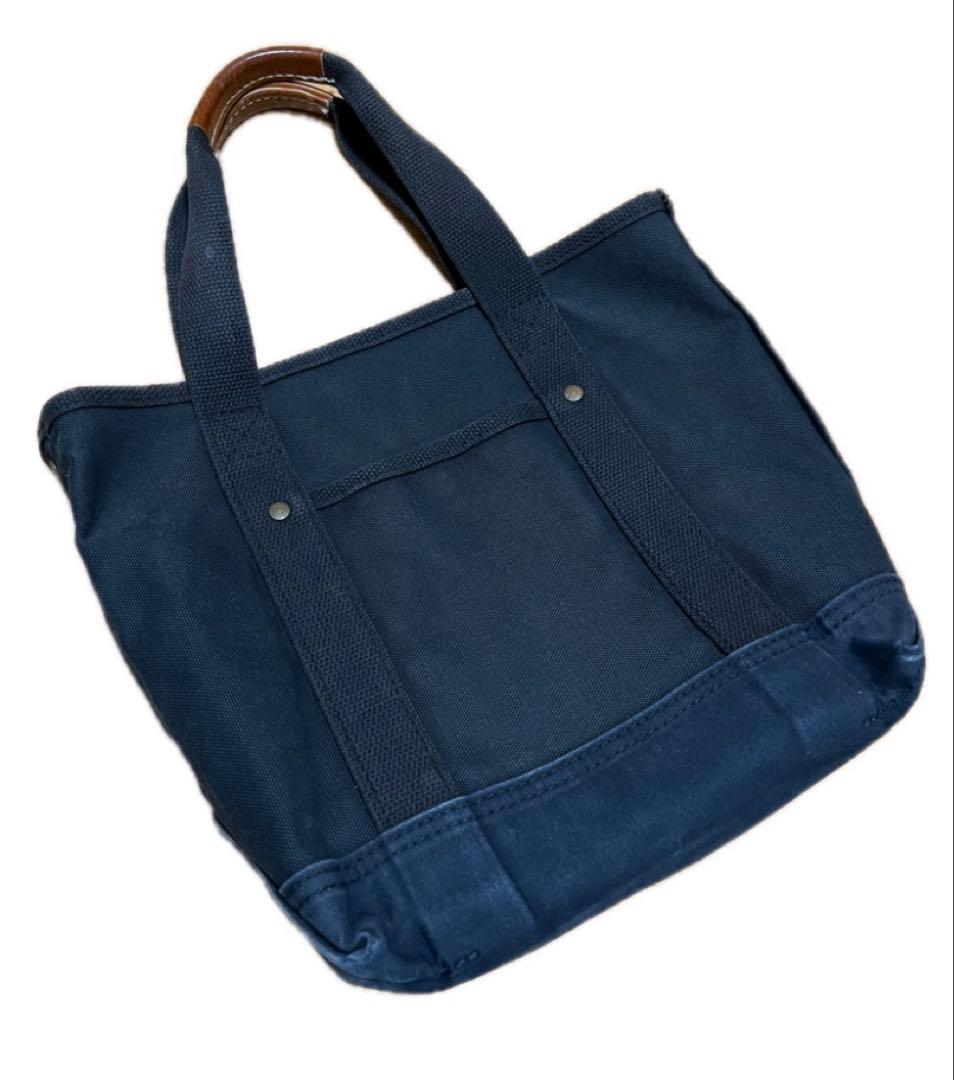 L.L.Bean エルエルビーン USA製 本革ハンドル キャンバストート 希少