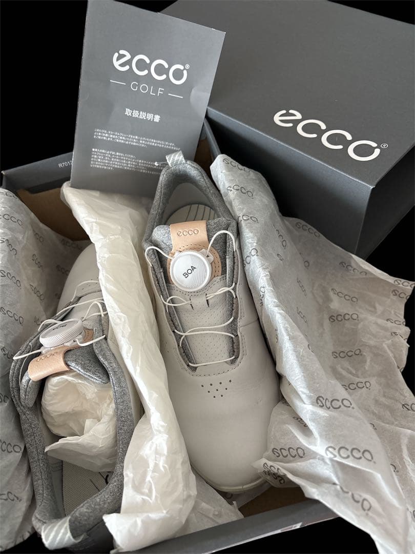 ecco ゴルフシューズ 23.5cm BOAシステム美品【値下げしました】