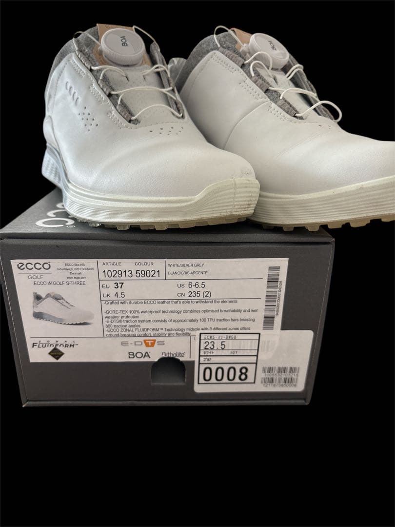 ecco ゴルフシューズ 23.5cm BOAシステム美品【値下げしました】