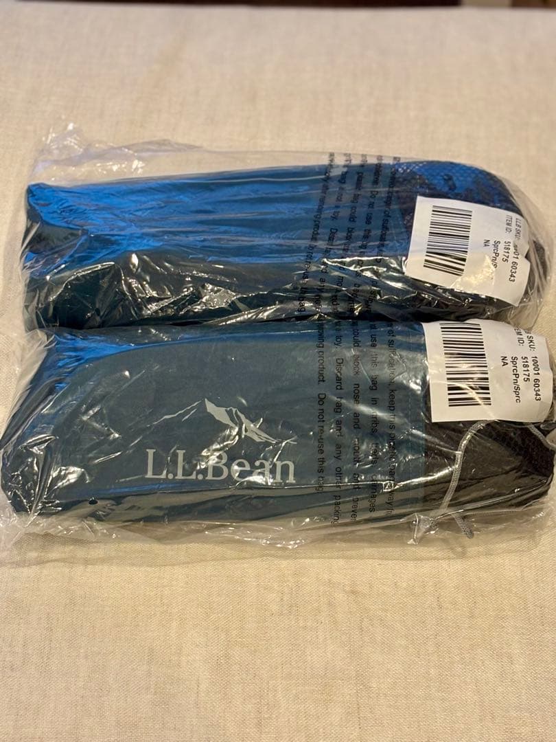 限定お値下【2脚新品未開封】L.L.Bean パックライトチェア 2脚セット袋付
