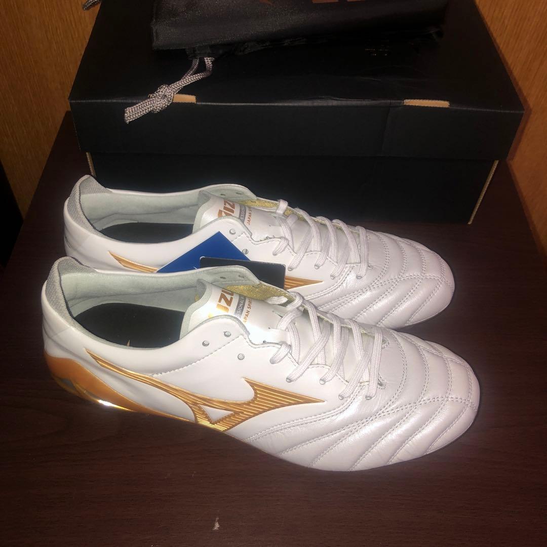 新品 タグ付 モレリアネオ4 ジャパン 24.5cm Bright Gold