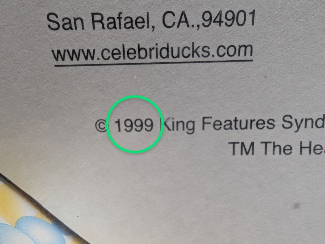 【ベティちゃんのお風呂でバスダック】1999 新古未開封未使用品！