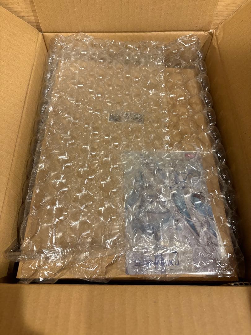 雪ミク 初音ミク 花浅葱色 切子 グラス