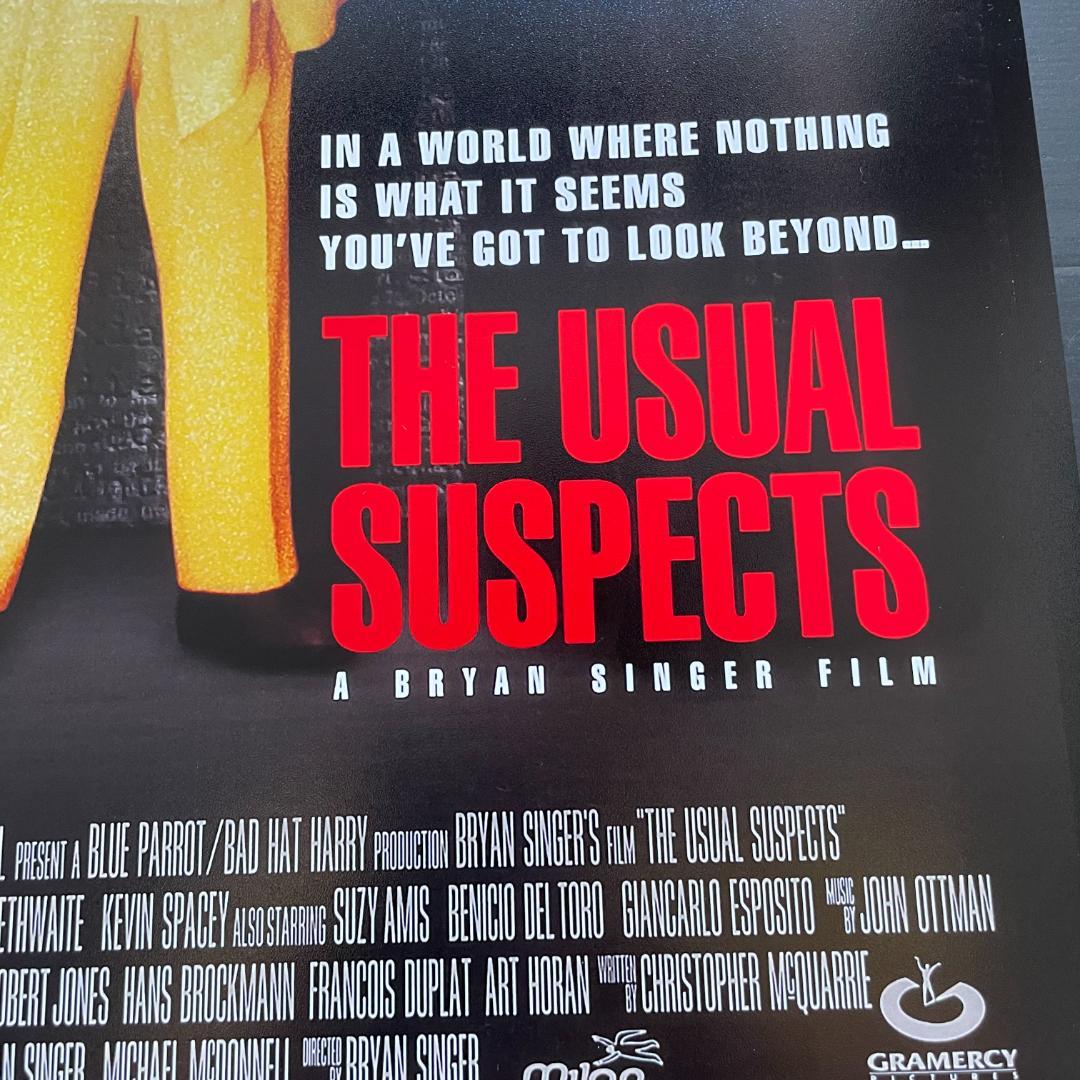ポスター『ユージュアル・サスペクツ』（The Usual Suspects）#2