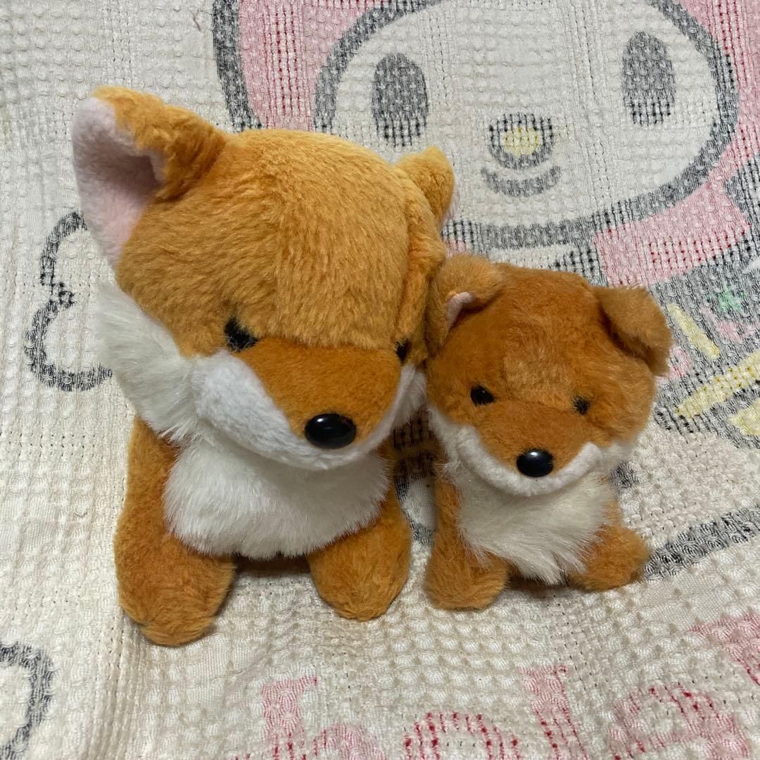 昭和レトロ ヴィンテージ セキグチ キツネ ぬいぐるみ 中古品 2