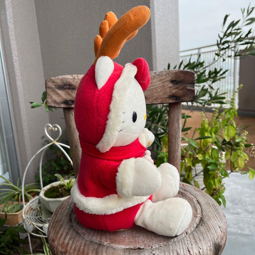 激レア】ハローキティ ダンシングサンタ ジングルベルの歌でトナカイの