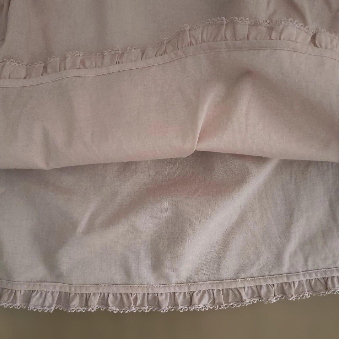 ピンクハウスウサギさん＆イチゴ刺繍ダブリエ（新品、未使用、保管品