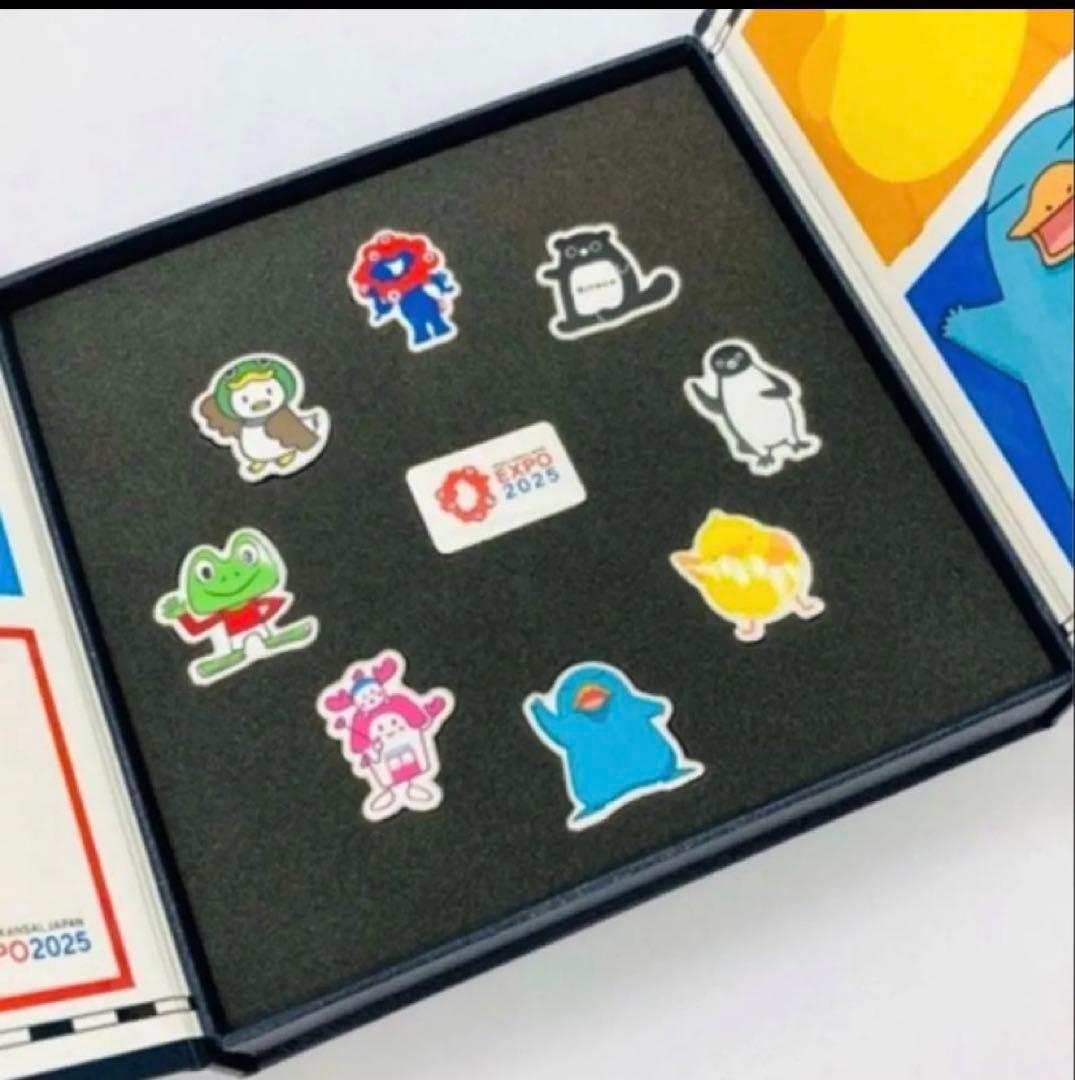 JRピンバッジセット ミャクミャク 万博 EXPO2025 ピンバッジ