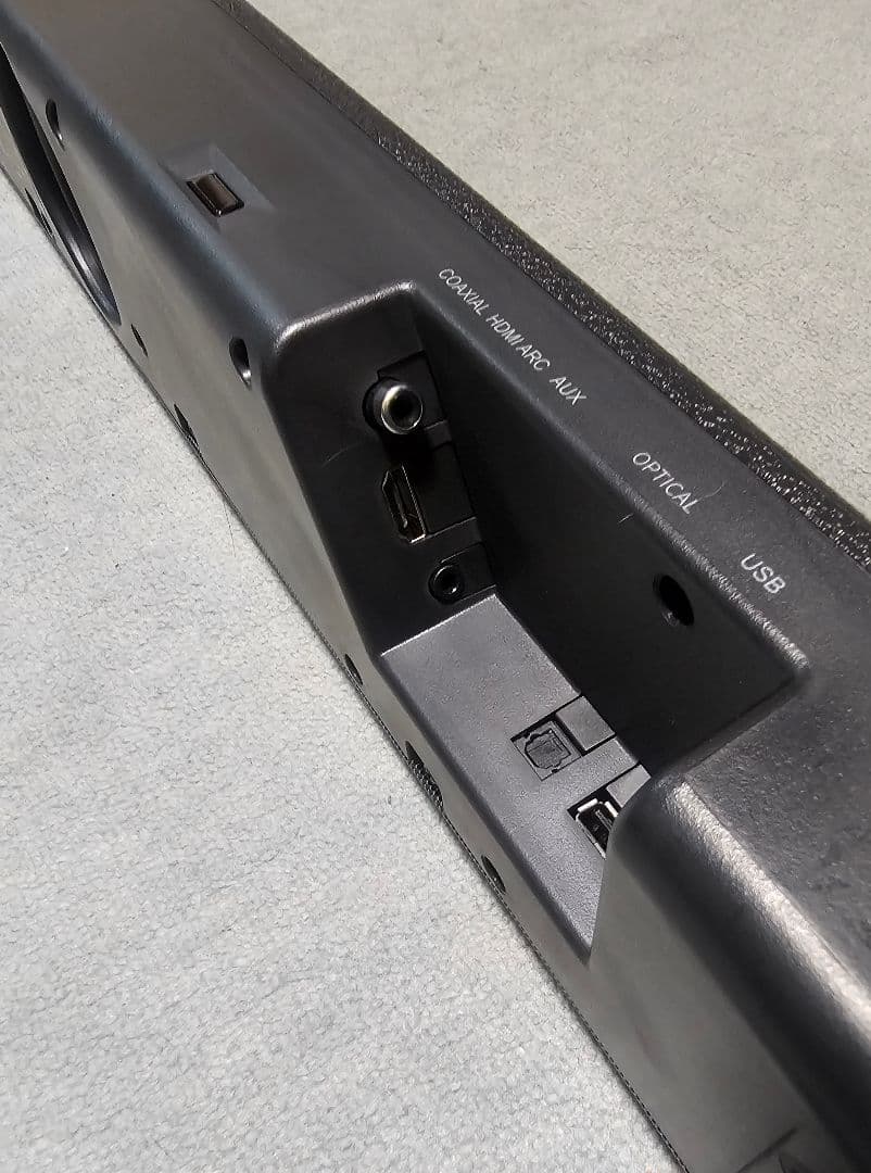 【美品】ハイセンス 2.1ch サウンドバー スピーカー HS214 リモコン