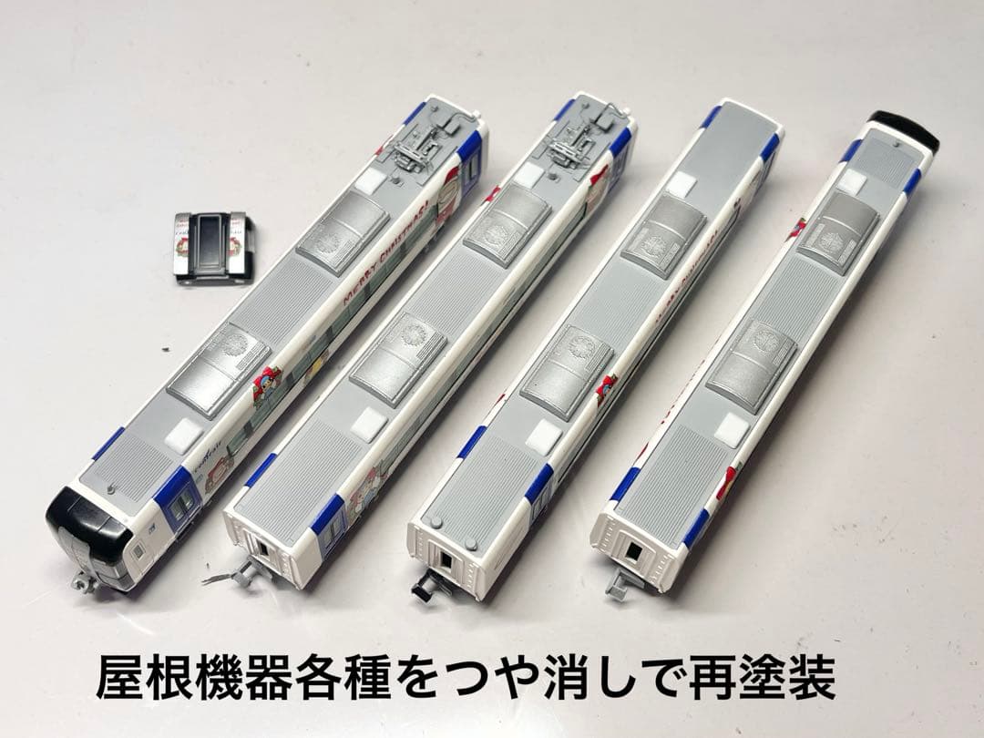 名鉄2000系2012fセントレアクリスマス号　Nゲージ　GM加工品　一点限り