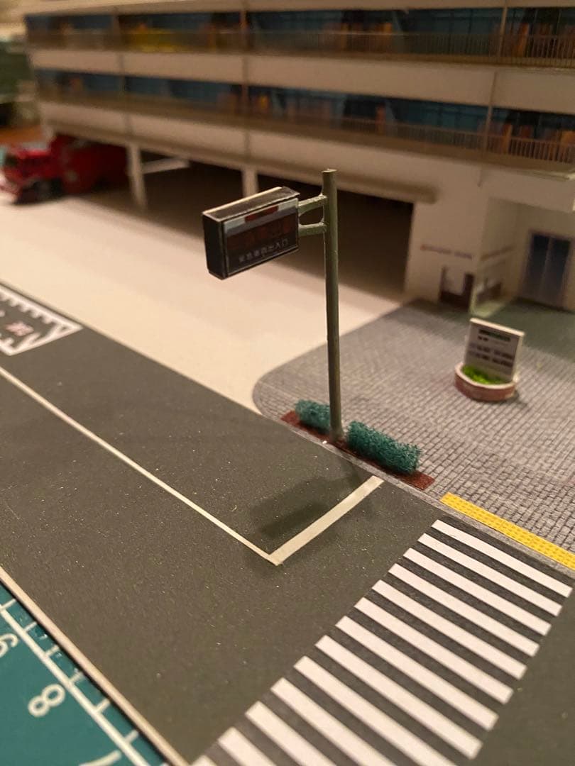 消防署　模型　ジオラマ　ストラクチャー　1/150 鉄道模型