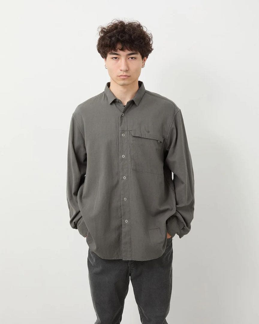 最新 nonnative WORKER ZIP SHIRT C/Li TWILL - メルカリ