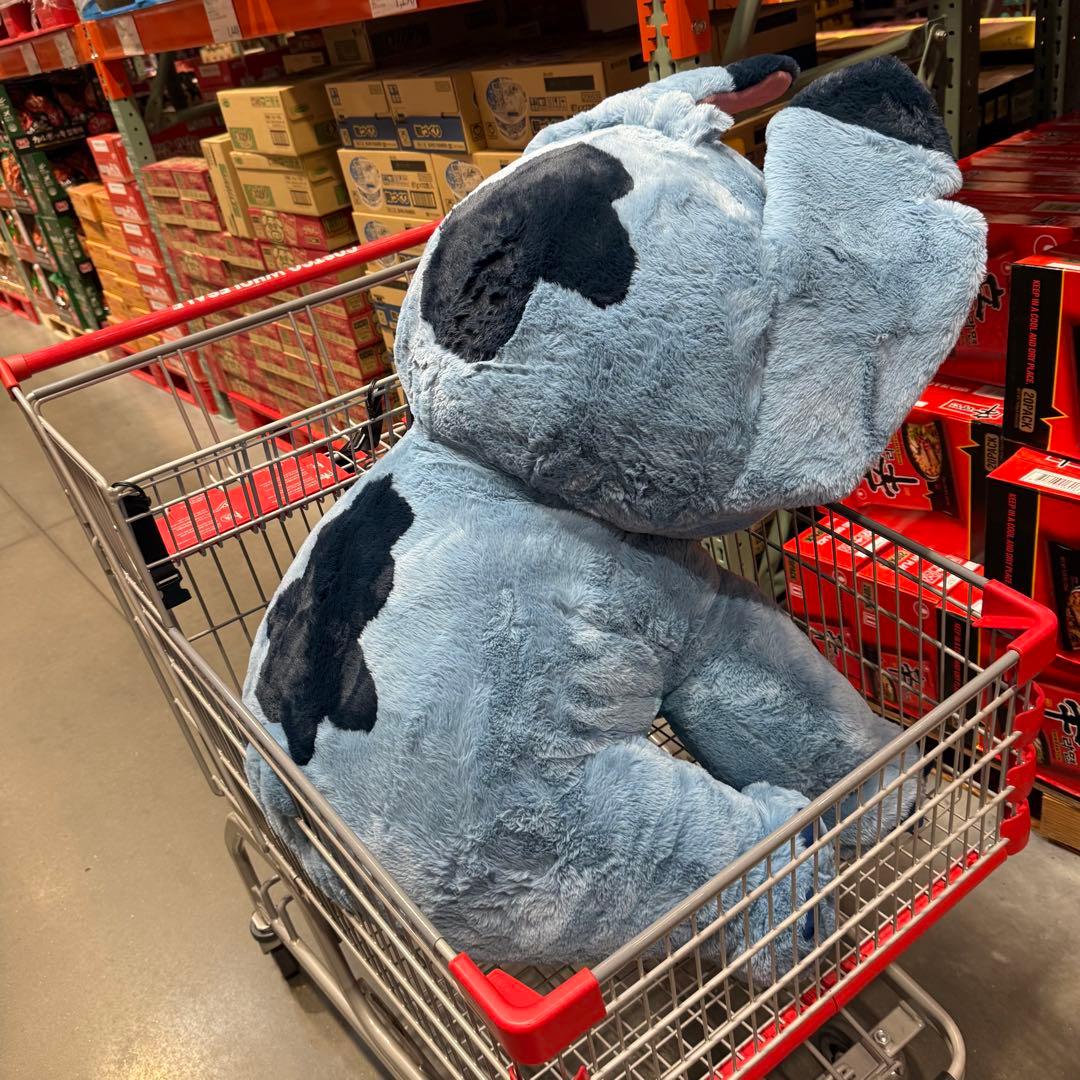 新品 スティッチ ぬいぐるみ ディズニー　コストコ　特大サイズ