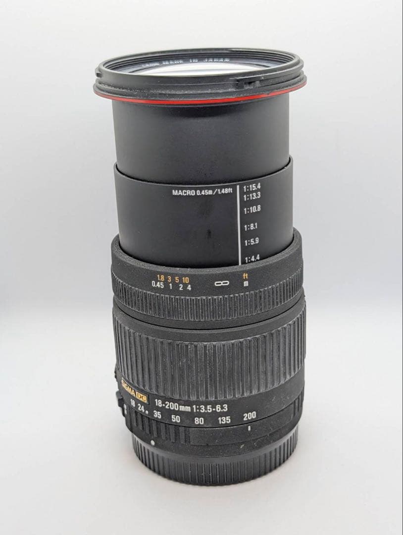 SIGMA 18-200mm F3.5-6.3 DC (キヤノンEFマウント)
