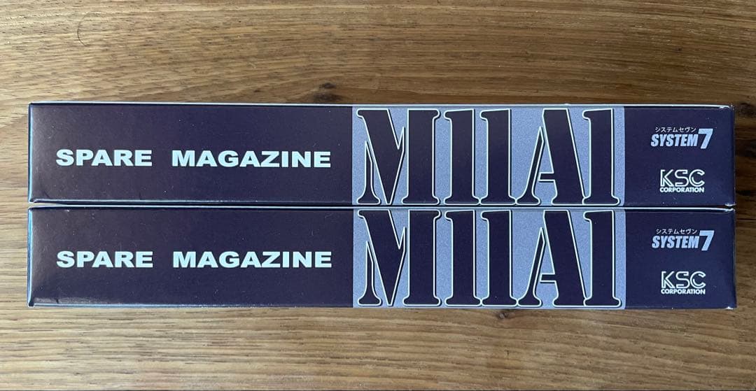 KSC.M11A1.07.システム7.ロングマガジン✖︎2個セット Yahoo!オークション -「ksc m11 マガジン」の落札相場・落札価格