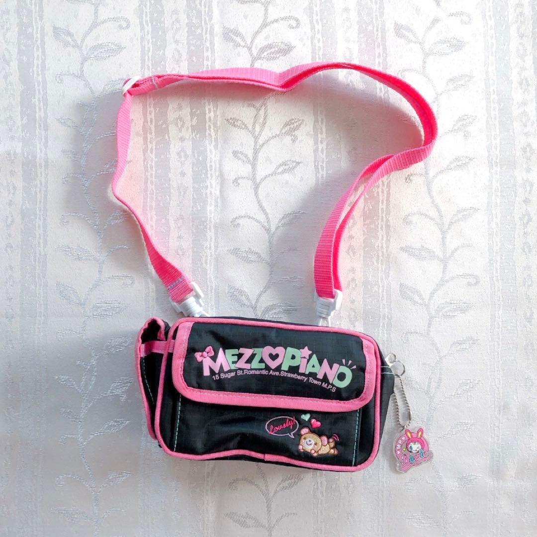 メゾピアノ ウエストポーチ ショルダーバッグ カバン ベリエちゃん