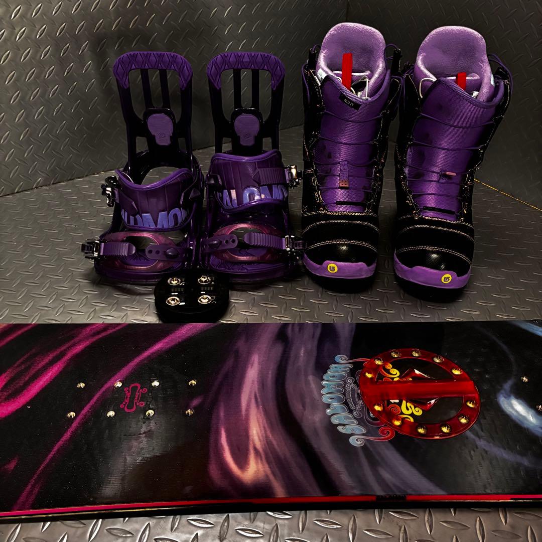 レディース】サロモンSEQUENCE 139cm ブーツ付き 初心者セット