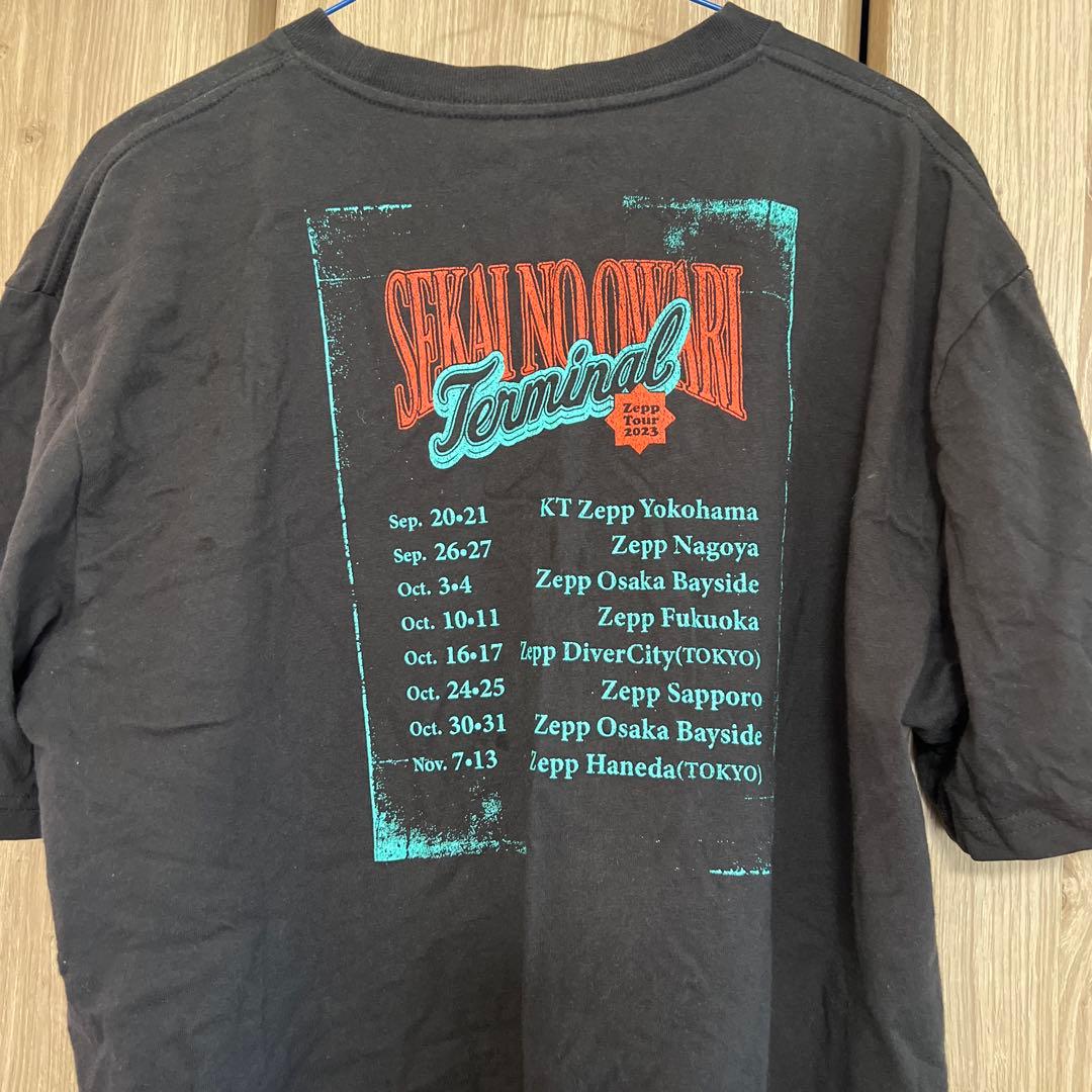 セカオワ TerminalツアーTシャツ　Lサイズ