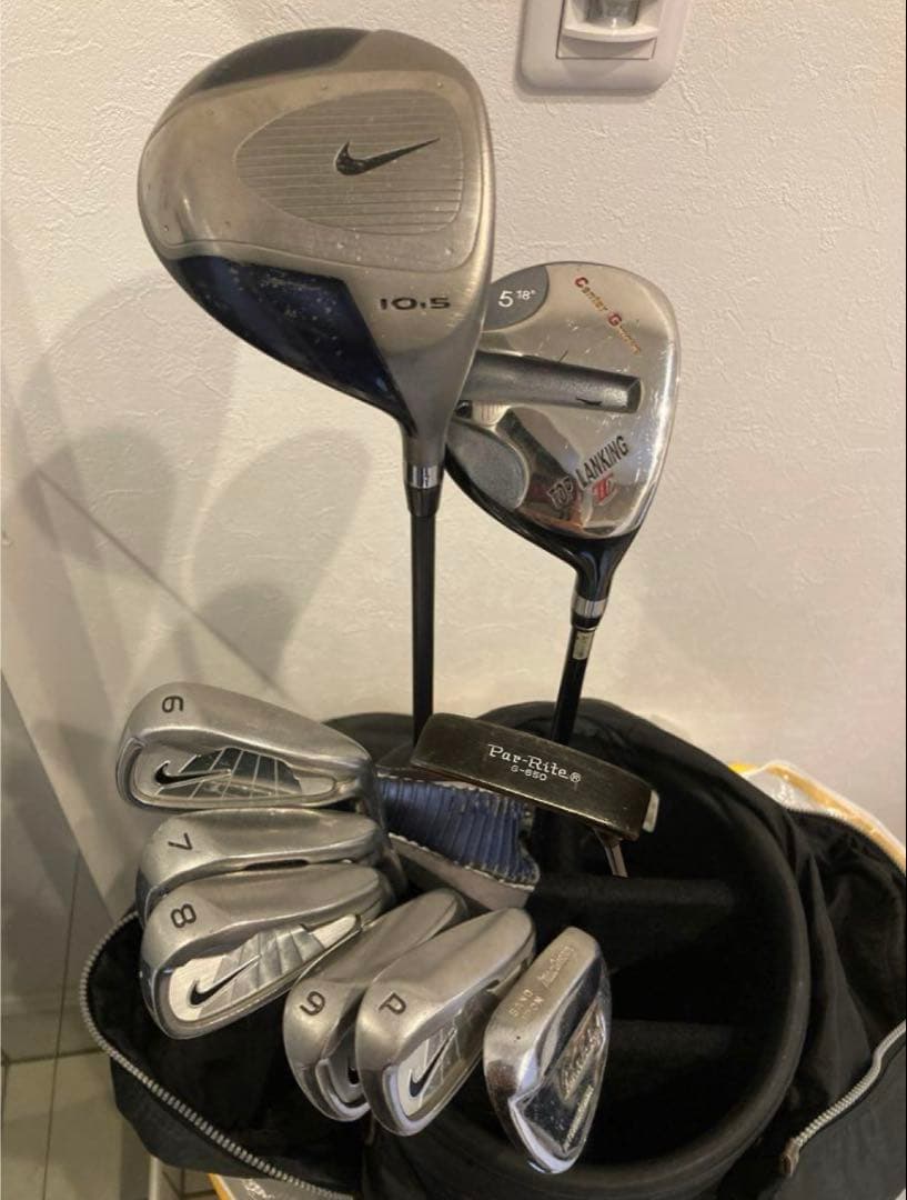 Nike ゴルフバッグクラブセットキャディーバック