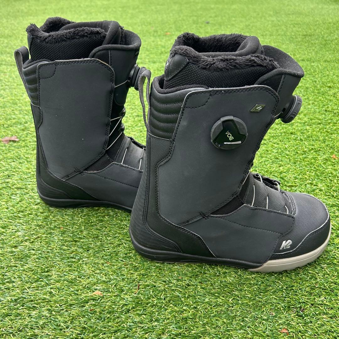 K2 スノーボードブーツBOUNDARY ダブルBOA ブラック 27.5cm