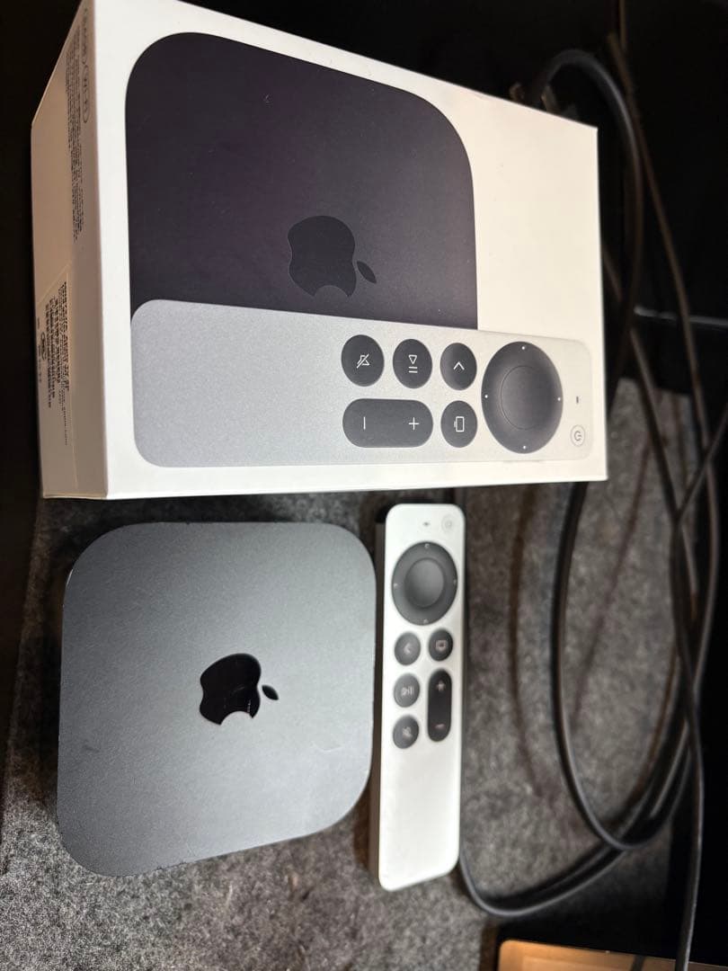 Apple TV 4K 第3世代（wifiモデル、64GB） Apple TV 4K with Wi-Fi® (3rd generation) 4K Ultra HD streaming TV