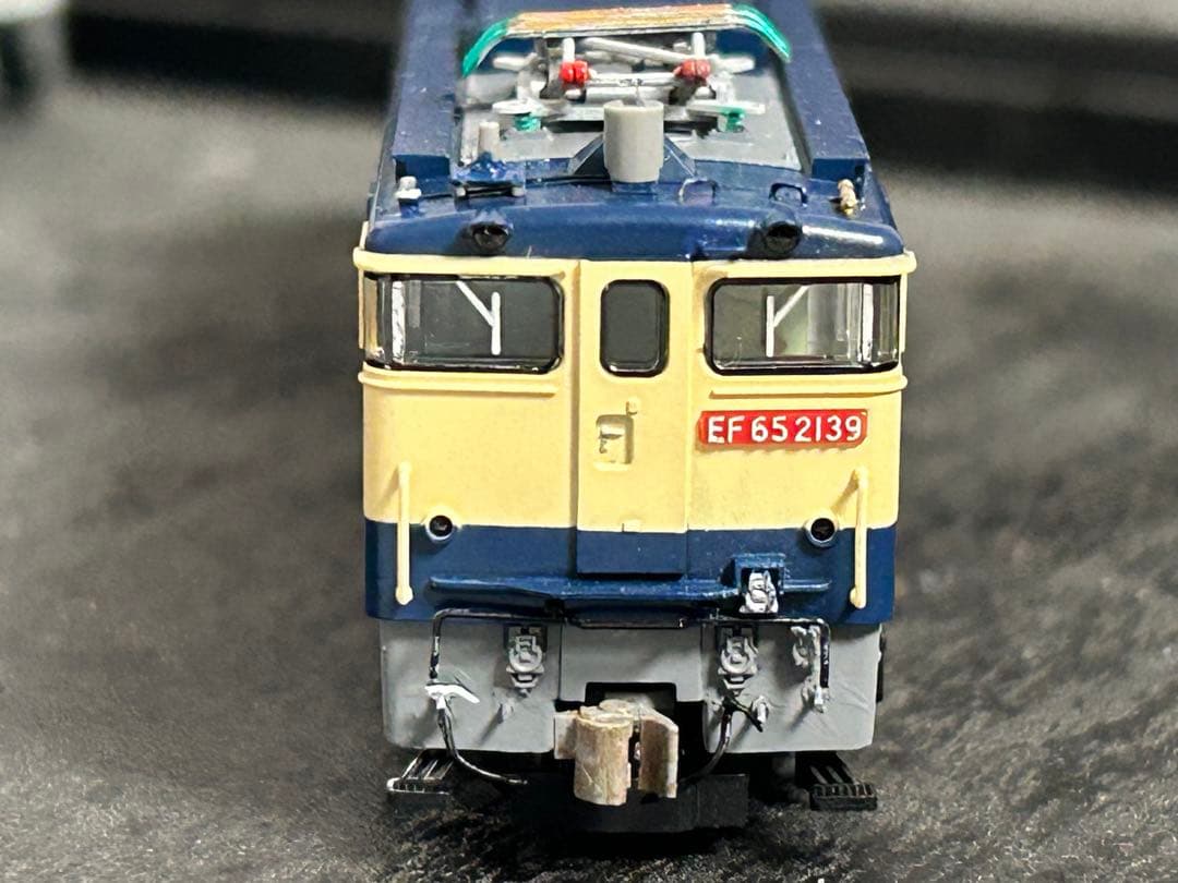EF65 2139全般検査出場時 精密加工品