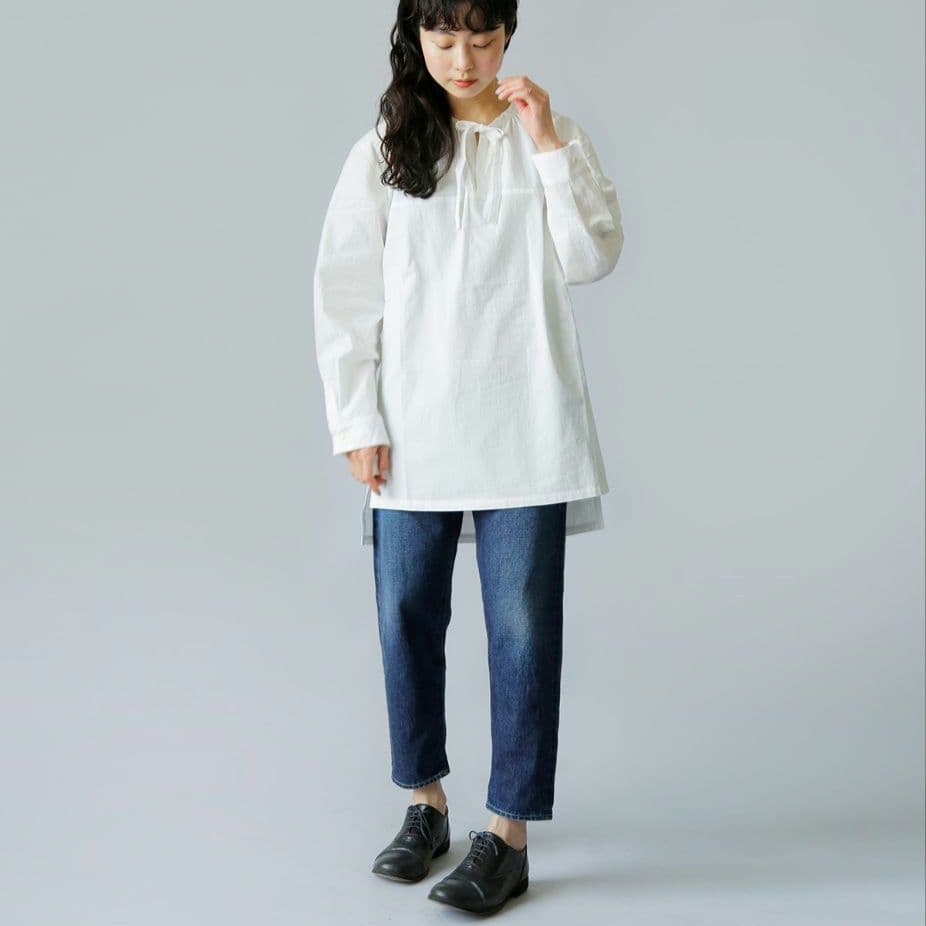 美品◆R & D.M.Co- オールドマンズテーラー クロップドデニム パンツ