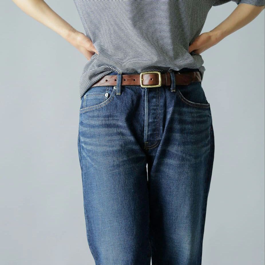 美品◆R & D.M.Co- オールドマンズテーラー クロップドデニム パンツ