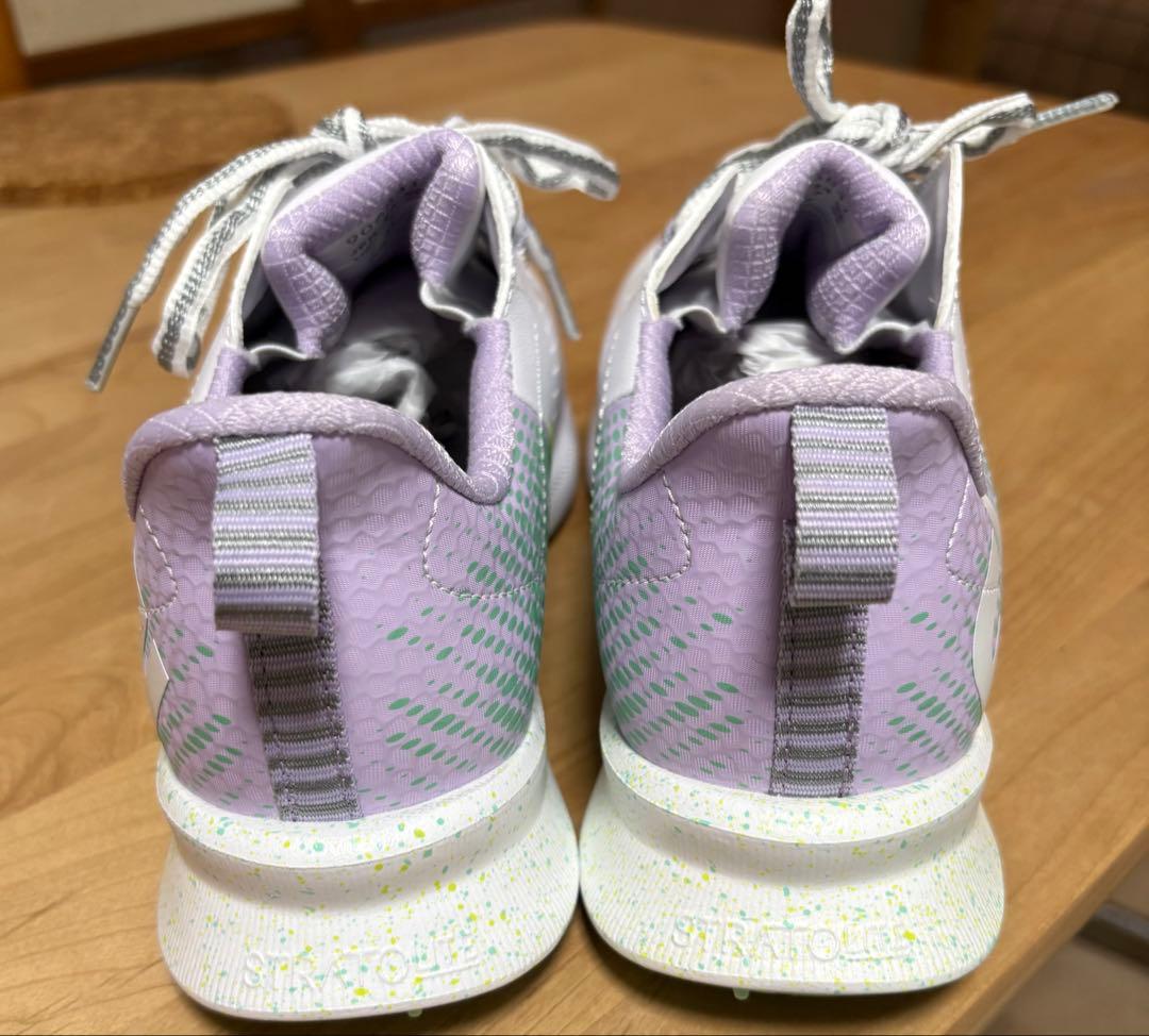 FJ Fuel Women ゴルフシューズ 24.0cm ホワイト/グリーン