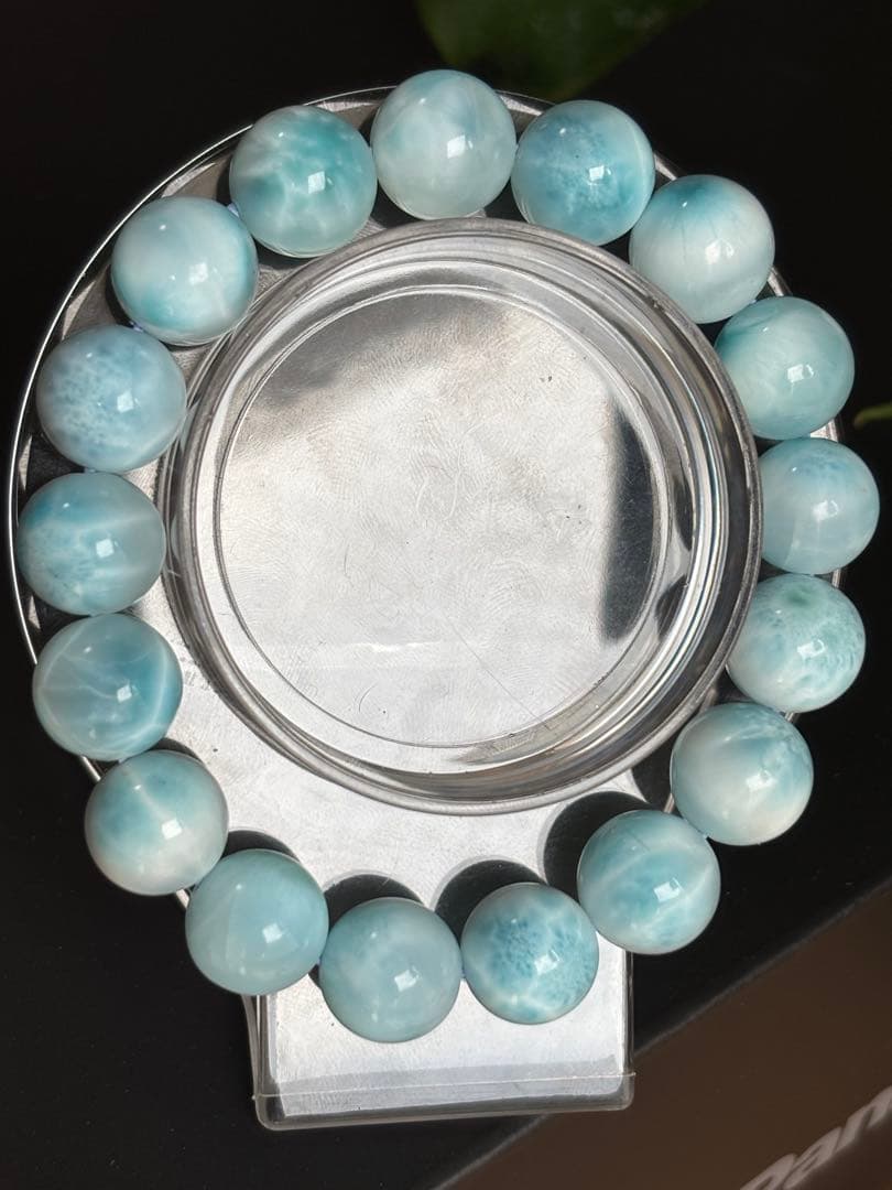 高品質ラリマー☆鑑定書あり☆18センチ 高品質ラリマー鑑定書あり