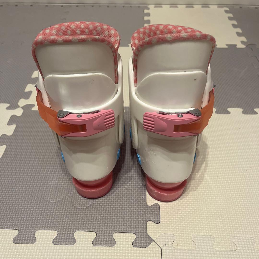 KAZAMA スキー板 106㎝ ストック ブーツ 4点セット マリーちゃん