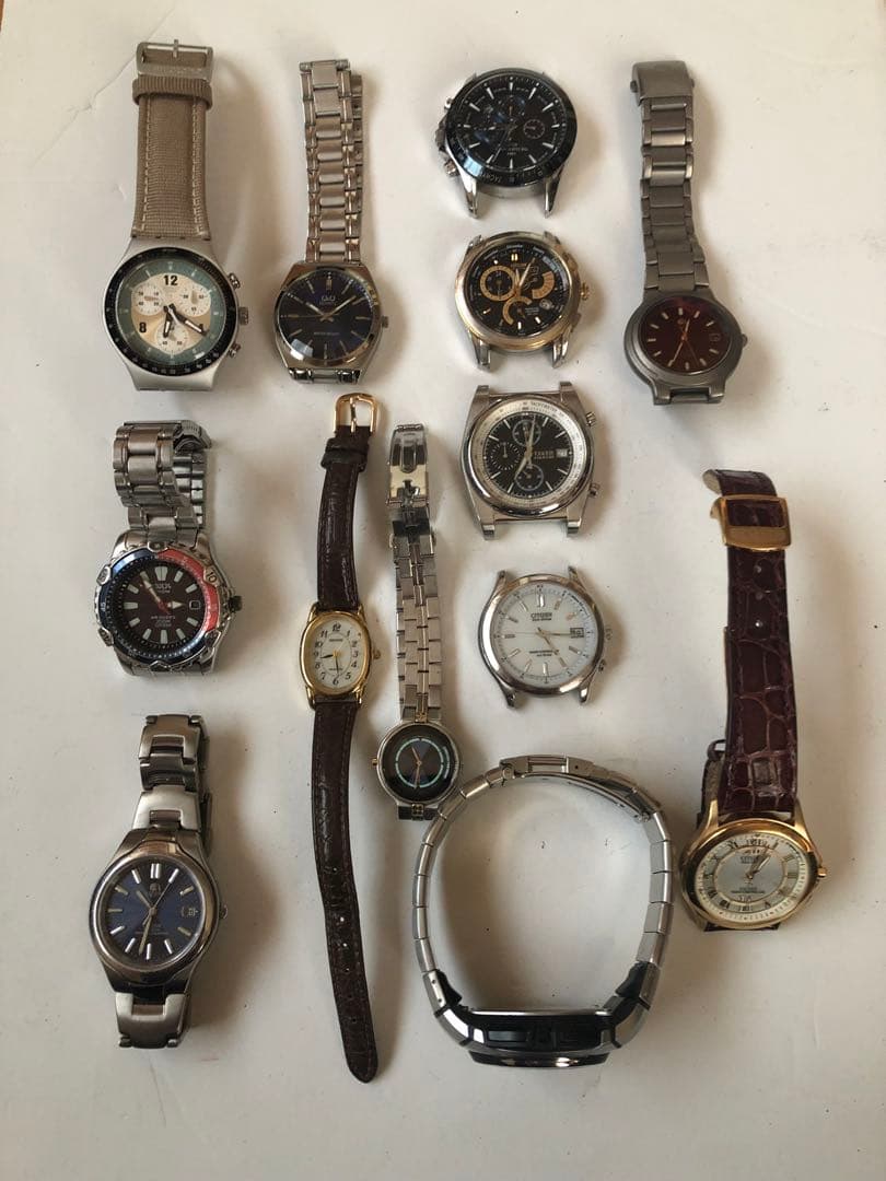 おまとめ腕時計　 13個セット　ジャンク品 2026年最新】Yahoo!オークション -ジャンク (まとめ 大量 セット