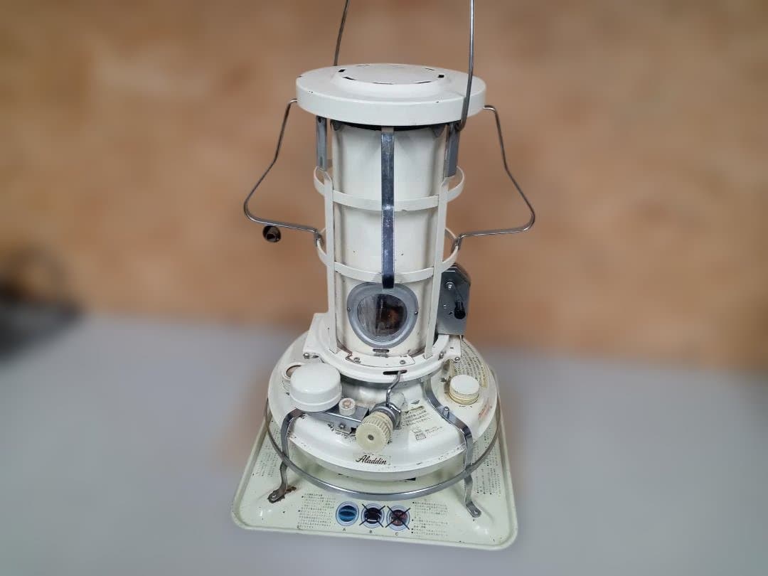 Aladdin　アラジン　石油ストーブ　ブルーフレーム　J380004 Aladdin/アラジン 石油ストーブ「ブルーフレーム」 グリーン・ホワイト