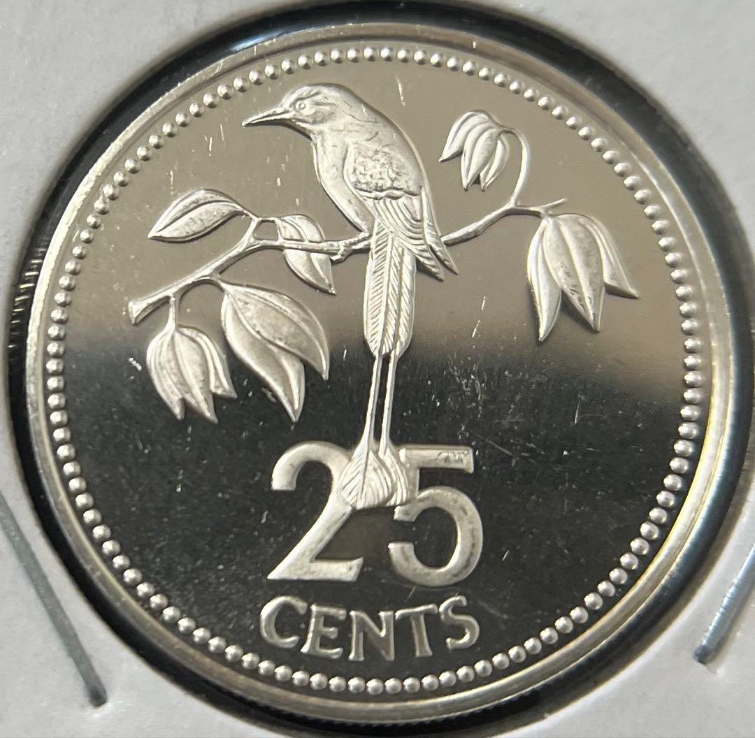 ベリーズ 1ドル〜1セントプルーフ銀貨 1975年 6枚まとめ - メルカリ