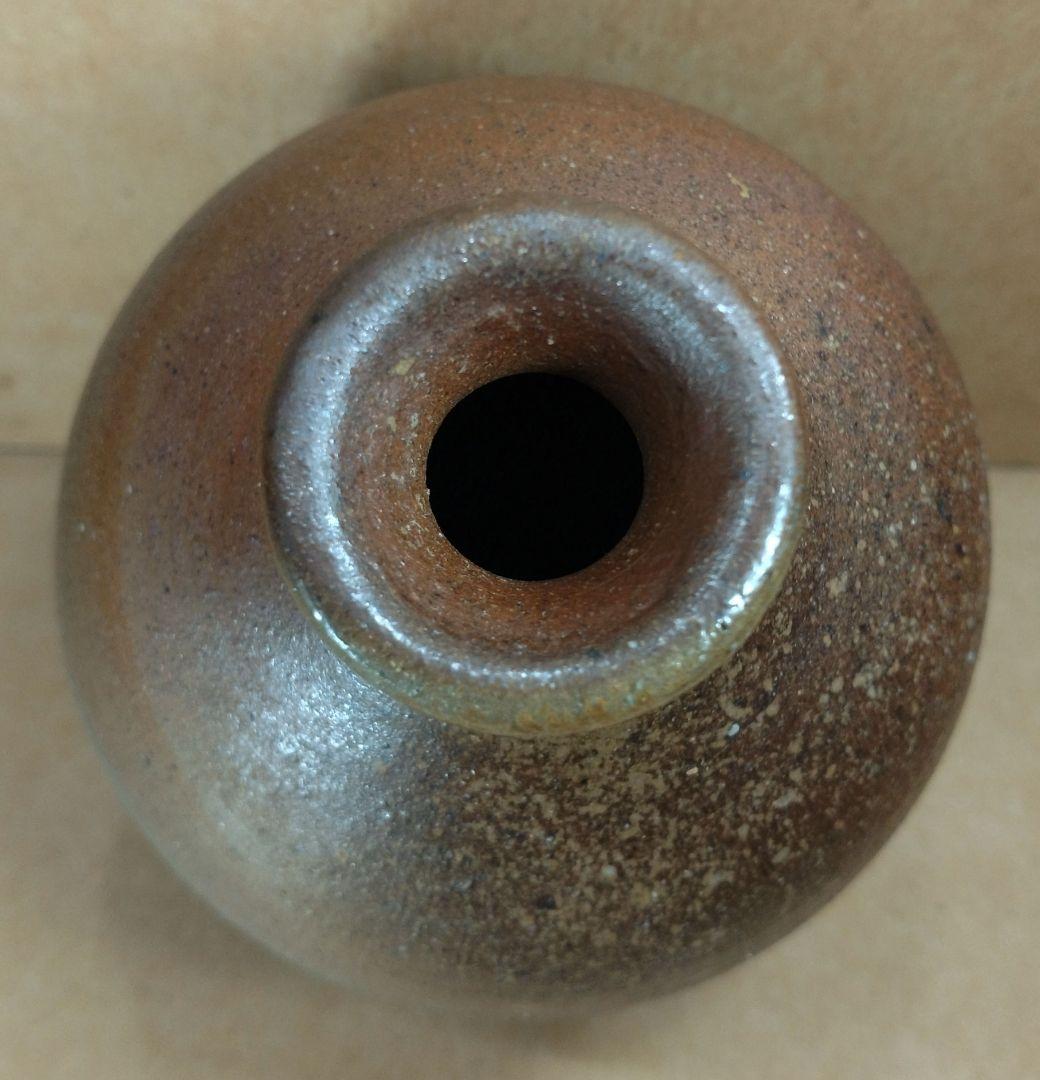 本物保証】浦上善次 備前徳利 共箱 栞 岡山県重要無形文化財(備前焼