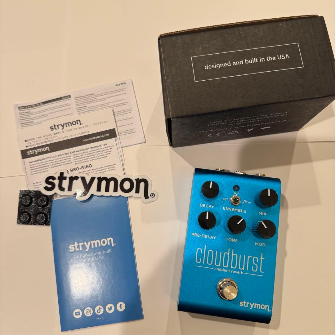 ギター Strymon cloudburst Reverb strymon CloudBurst リバーブ