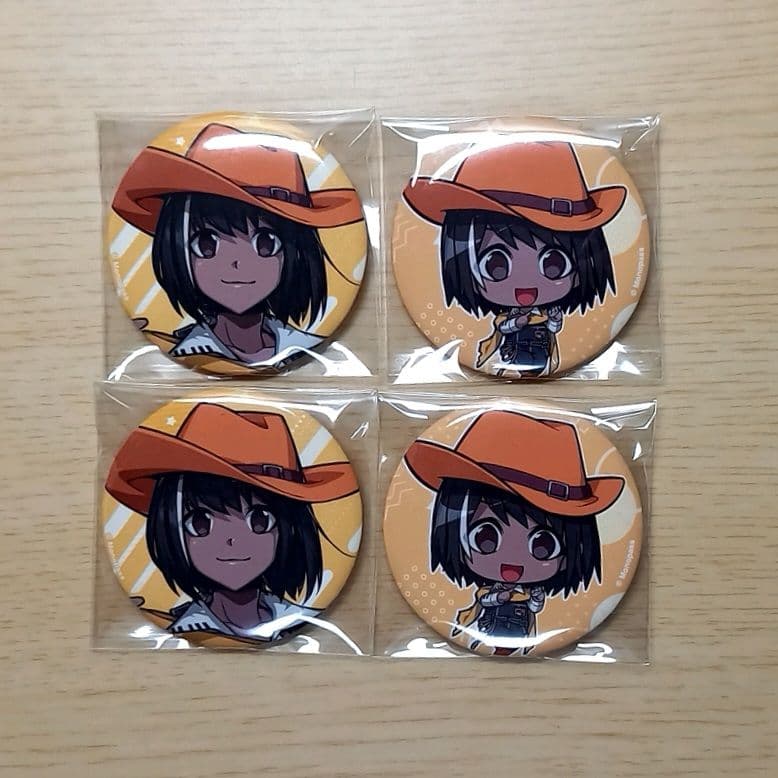 モノパス ピヤノ 缶バッジ 4点セット 等身 デフォ HELLO WORLD - メルカリ