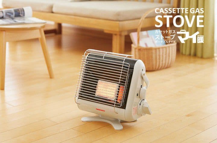 ■イワタニ【カセットガスストーブ マイ暖】CB-STV-MYD3《ほぼ新品》