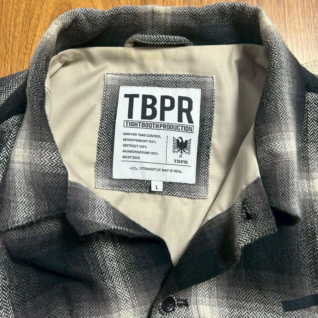 TIGHTBOOTH タイトブース オンブレチェック シャツジャケット - メルカリ