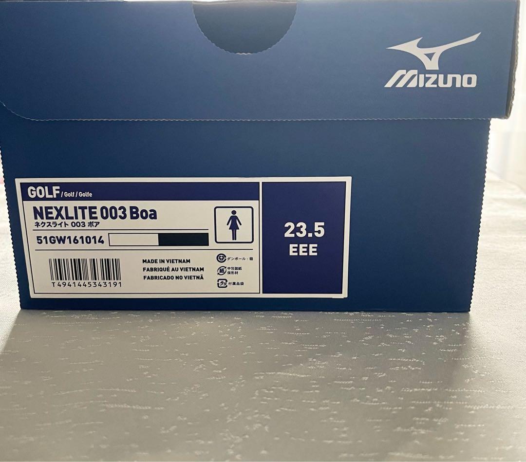 【新品】mizuno ミズノ レディース ゴルフシューズ スパイク 23.5cm