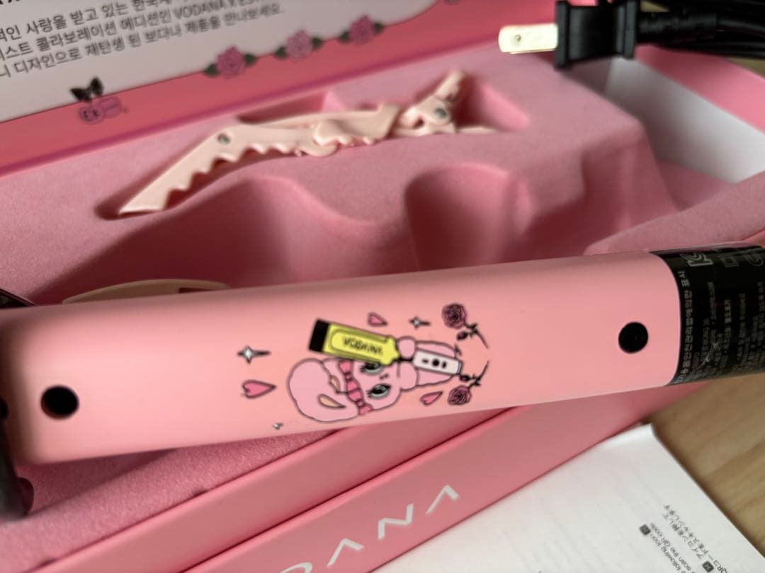 VODANA エスターバニーコラボ ヘアアイロン